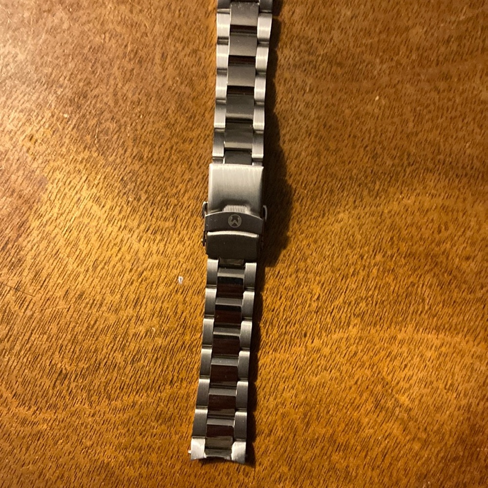 Men's St. Moritz “Ocean Bracelet “ model Stainless Steel Watch Band